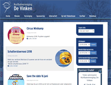 Tablet Screenshot of de-vinken.nl